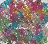 100 8mm Acrylic Mixed Transparent Stars with Crystal